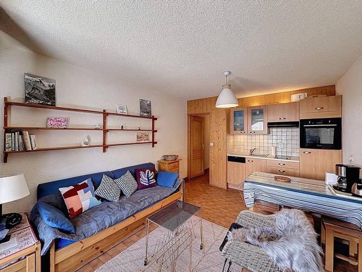 Gîte pour 4 personnes, avec terrasse dans Office De Tourisme De Serre Chevalier - Bureau Du Monetier Les Bains - 2