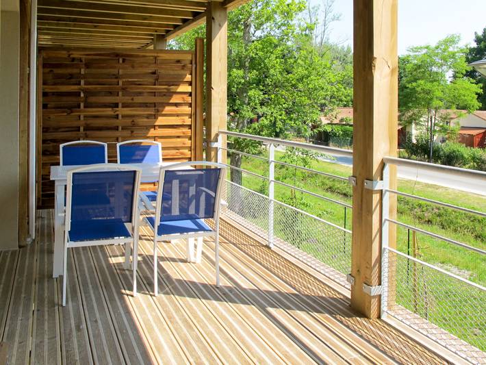 Gîte pour 6 personnes, avec balcon et bassin pour enfant, animaux acceptés dans Lac d'Hourtin Carcans - 3