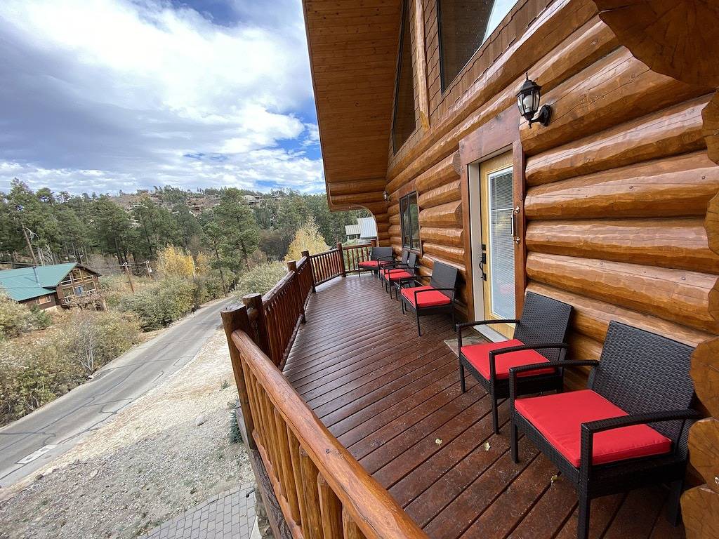 Märchenbuch Mt Lemmon Log Cabin in Tanque Verde, Pima County