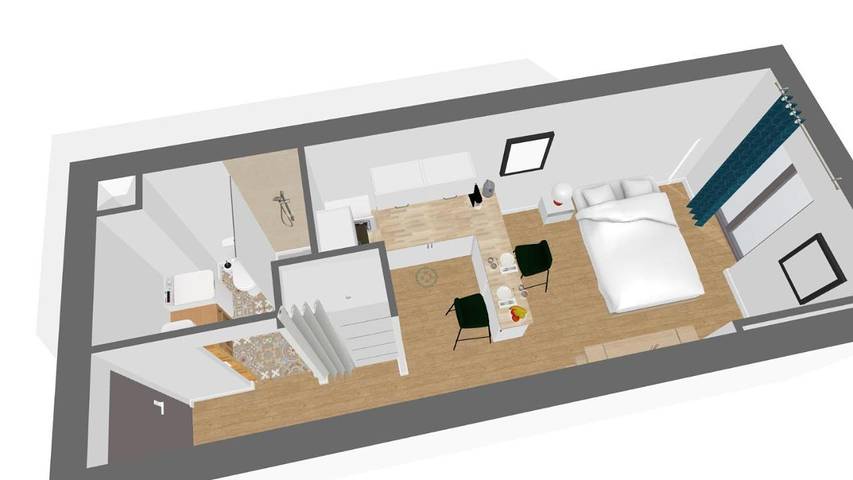 Gîte pour 2 personnes, animaux acceptés à Lons - 2