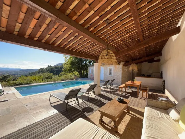 Maison d’hôte pour 4 personnes, avec vue ainsi que piscine et jardin - 1