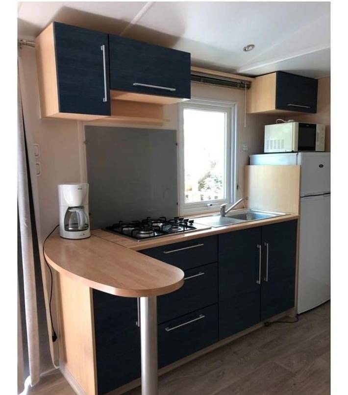 Camping pour 5 personnes, avec piscine et jardin