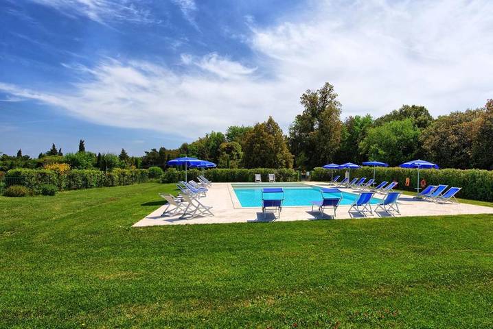 Maison de campagne pour 8 personnes, avec jardin ainsi que piscine et vue sur le lac à Montaione - 4