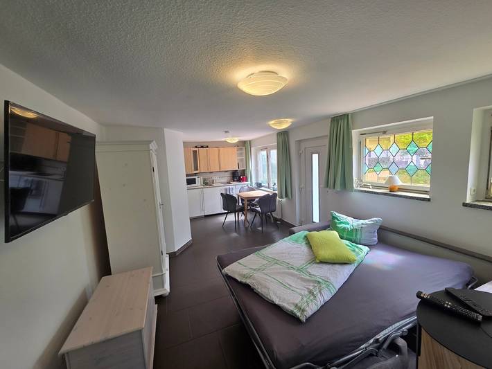 Ganze Wohnung, Apartment „Kleines am Straussee“ mit Terrasse, Garten und WLAN in Strausberg, Märkische Schweiz-Oderland
