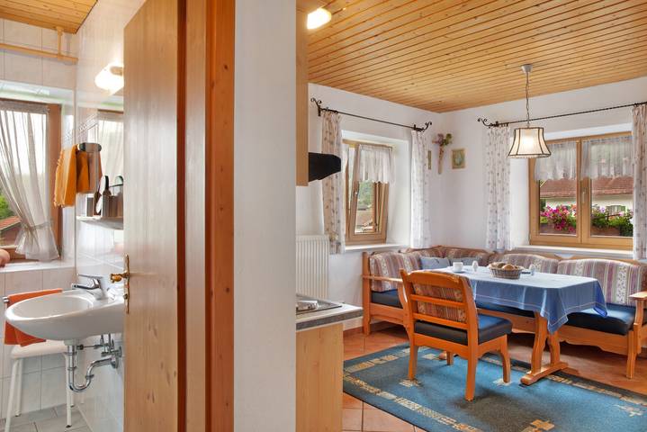 Hel lejlighed, Ferielejlighed for 2 personer med balkon in Grainau, De Bayerske Alper