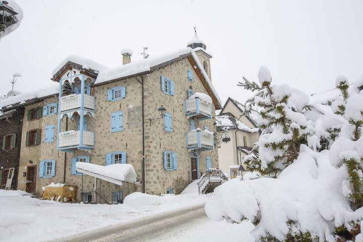 Agriturismo per 8 persone, adatto a famiglie con bambini a Livigno