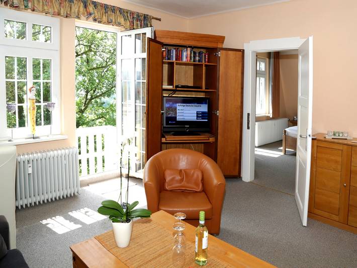 Ferienwohnung für 2 Personen, mit Balkon und Terrasse in Bad Pyrmont - 4