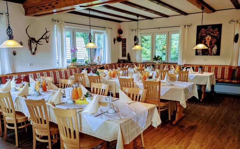Hotel für 4 Personen, mit Seeblick und Terrasse sowie Balkon/Terrasse, mit Haustier in Dachsberg - 3