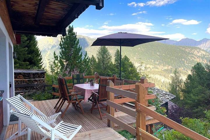 Chalet für 6 Personen, mit Balkon in Naters