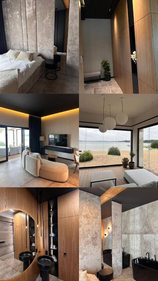 Cały apartament, Two-Bedroom Apartment with Lake View in Boszkowo, Wielkopolska
