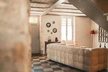 Chambre d’hôte pour 2 personnes, avec jardin ainsi que terrasse et vue à Le Bois-Plage-en-Ré