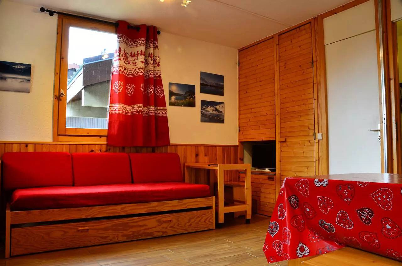 Apartamento entero, 2 estancias para 6 personas in La Plagne, Bellentre