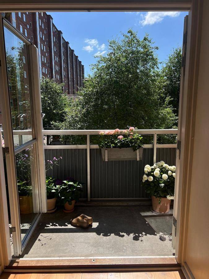 Ferienwohnung für 2 Personen, mit Ausblick und Garten in Frederiksberg