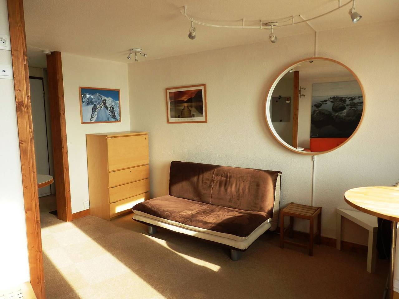 Estudio entero, Amplio estudio cerca del centro con balcón y Wifi in Morzine, Les Portes du Soleil