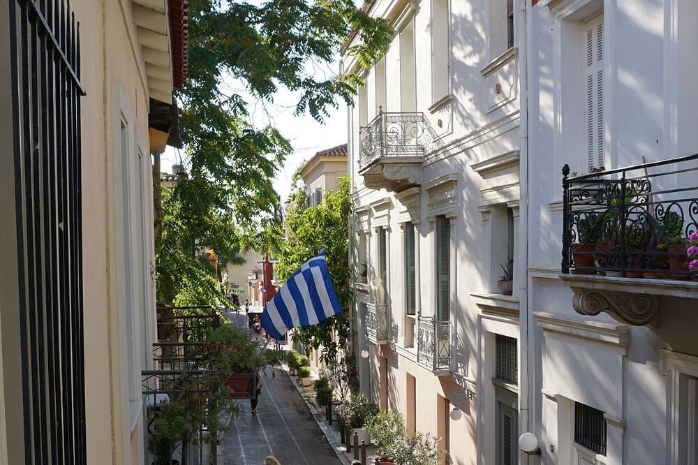 Athener Haus in Plaka in Zentral-Athen, Athen
