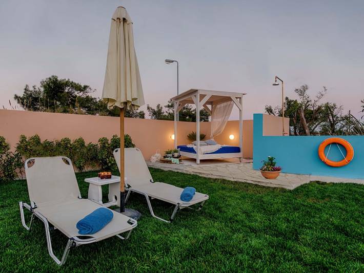 Ferienhaus für 9 Personen, mit Pool und Balkon sowie Garten in Afantou - 3