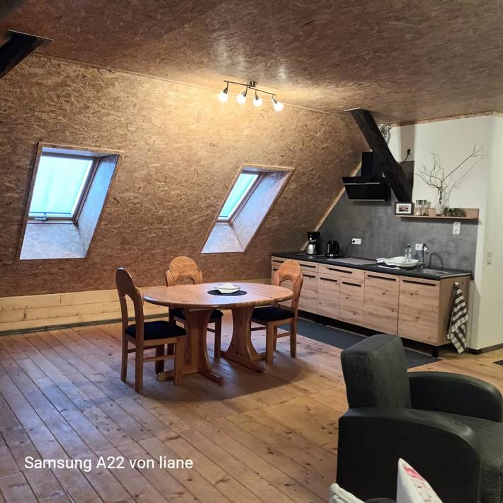 Ganze Wohnung, Ferienwohnung 'Haus Beim Schloß' mit privater Terrasse, Wlan und Klimaanlage in Mildenitz, Mecklenburg-Strelitz