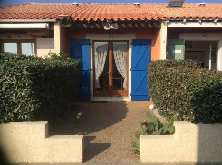 Location de vacances pour 4 personnes, avec Terrasse et Vue dans Leucate naturiste