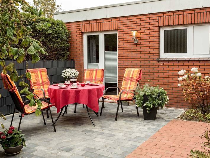 Ferienwohnung für 3 Personen, mit Terrasse und Garten in Leer - 3