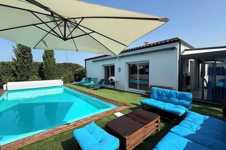 Villa pour 7 personnes, avec jardin et terrasse à Saint-Palais-sur-Mer
