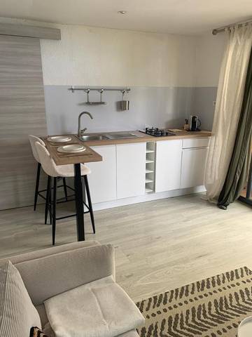 Location de vacances pour 2 personnes, avec terrasse et vue dans Le Quatorzieme