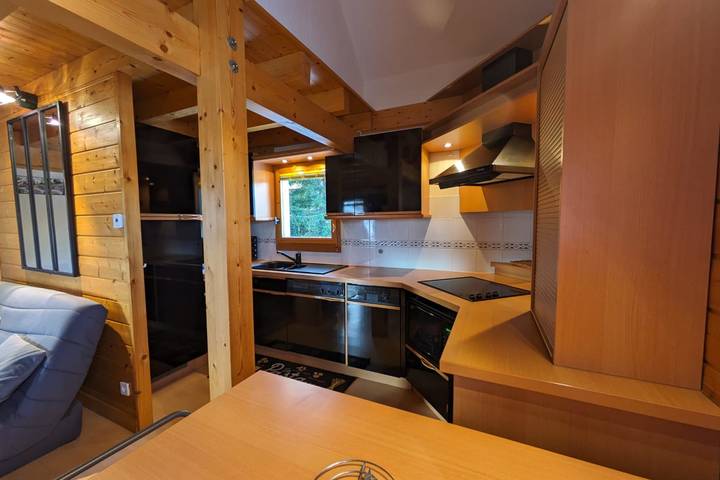 Chalet für 6 Personen mit Garten in La Féclaz, Les Déserts