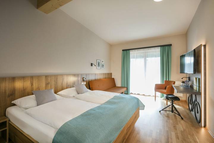 Hotel für 3 Personen, mit Sauna und Garten sowie Terrasse, kinderfreundlich in Hochsteiermark - 4