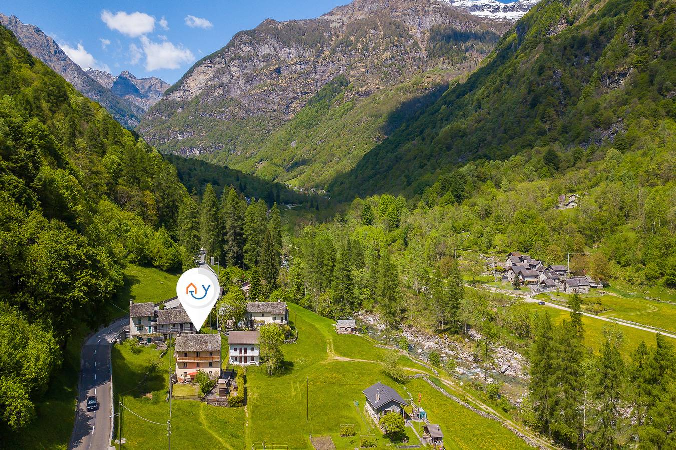 Casa Kaia Verzasca in Cugnasco-Gerra, Tessiner Alpen