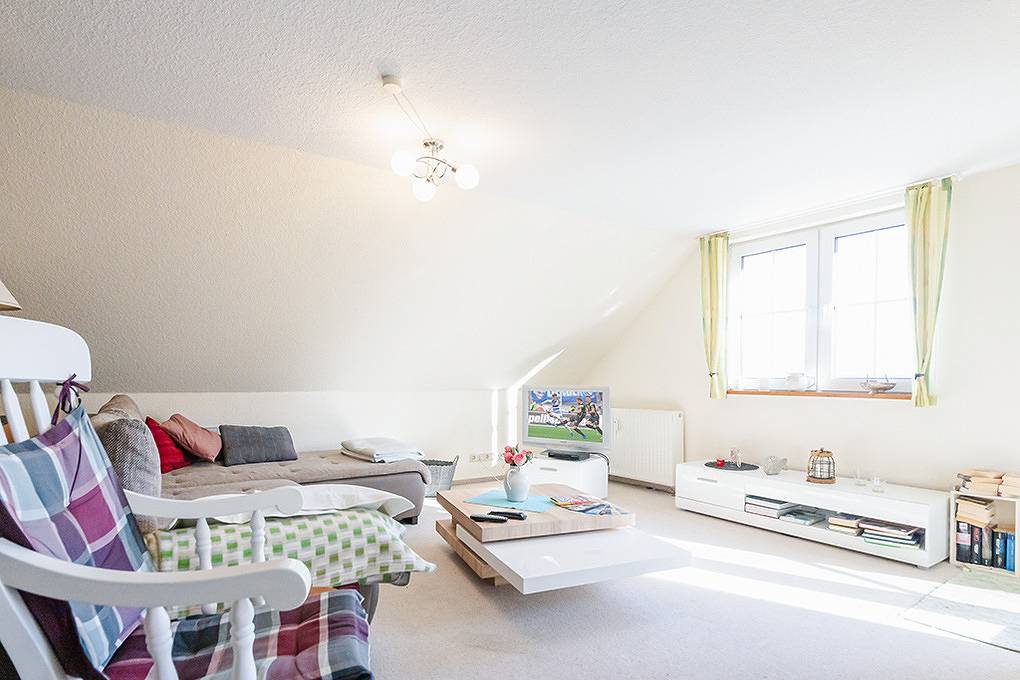 Ganze Ferienwohnung, Fewo Trine mit eigener Badestelle in Usedom Stadt, Usedom