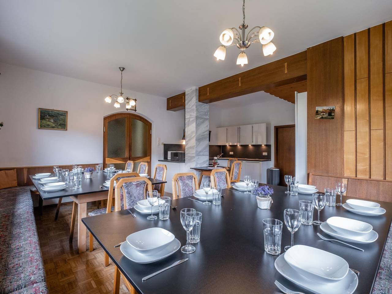 Ganze Wohnung, Gruppenwohnung in Waldnähe - Skibus vor der Tür in Hopfgarten im Brixental, Kaisergebirge