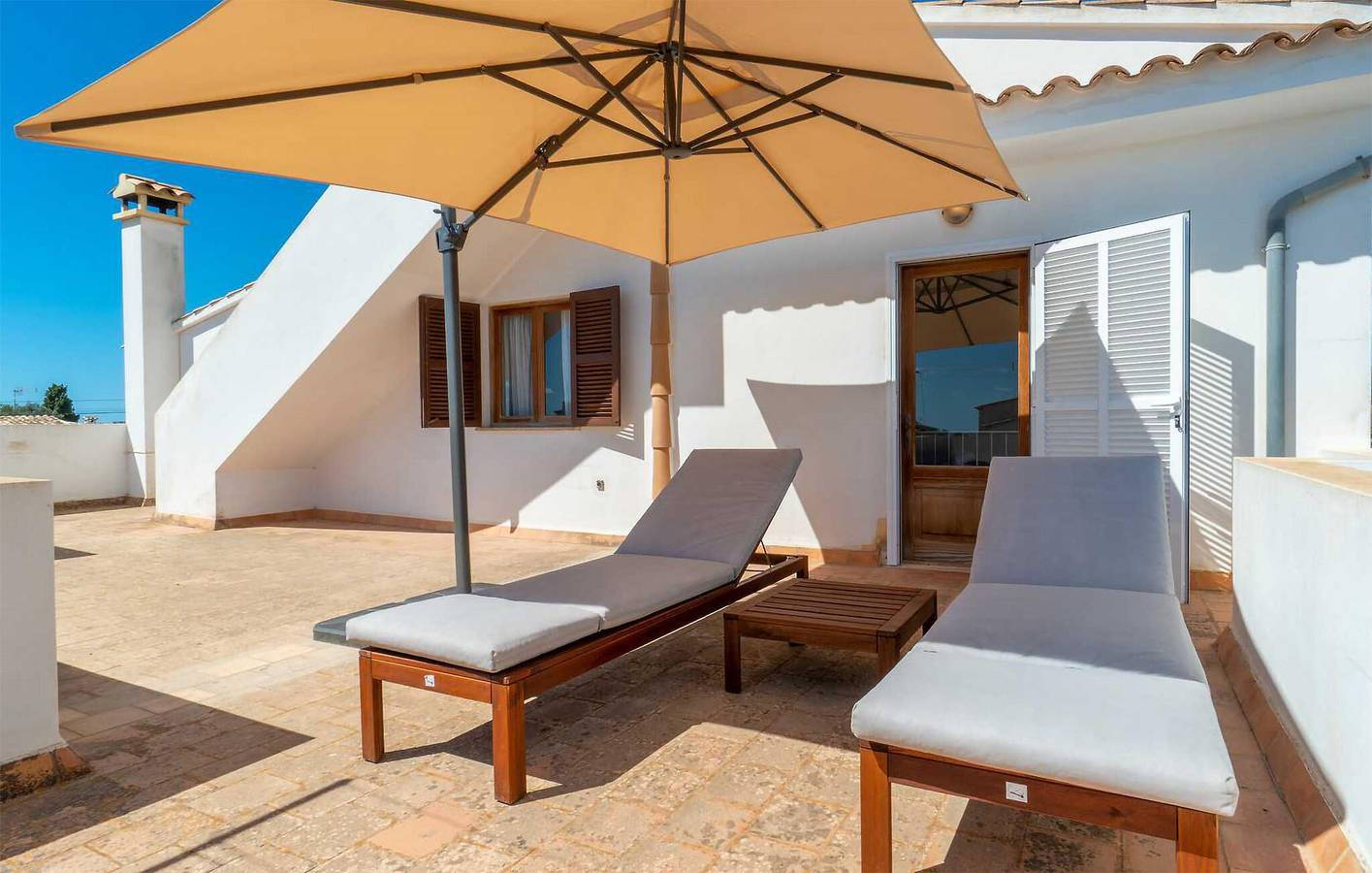 Gemütliches Strandapartment mit Pool und WiFi - 2km bis Arenal dels homes in Portocolom, Felanitx