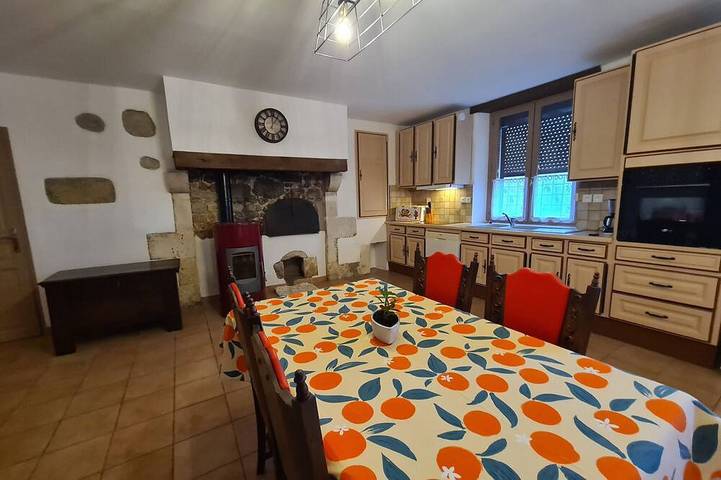 Gîte pour 5 personnes, avec jardin, animaux acceptés