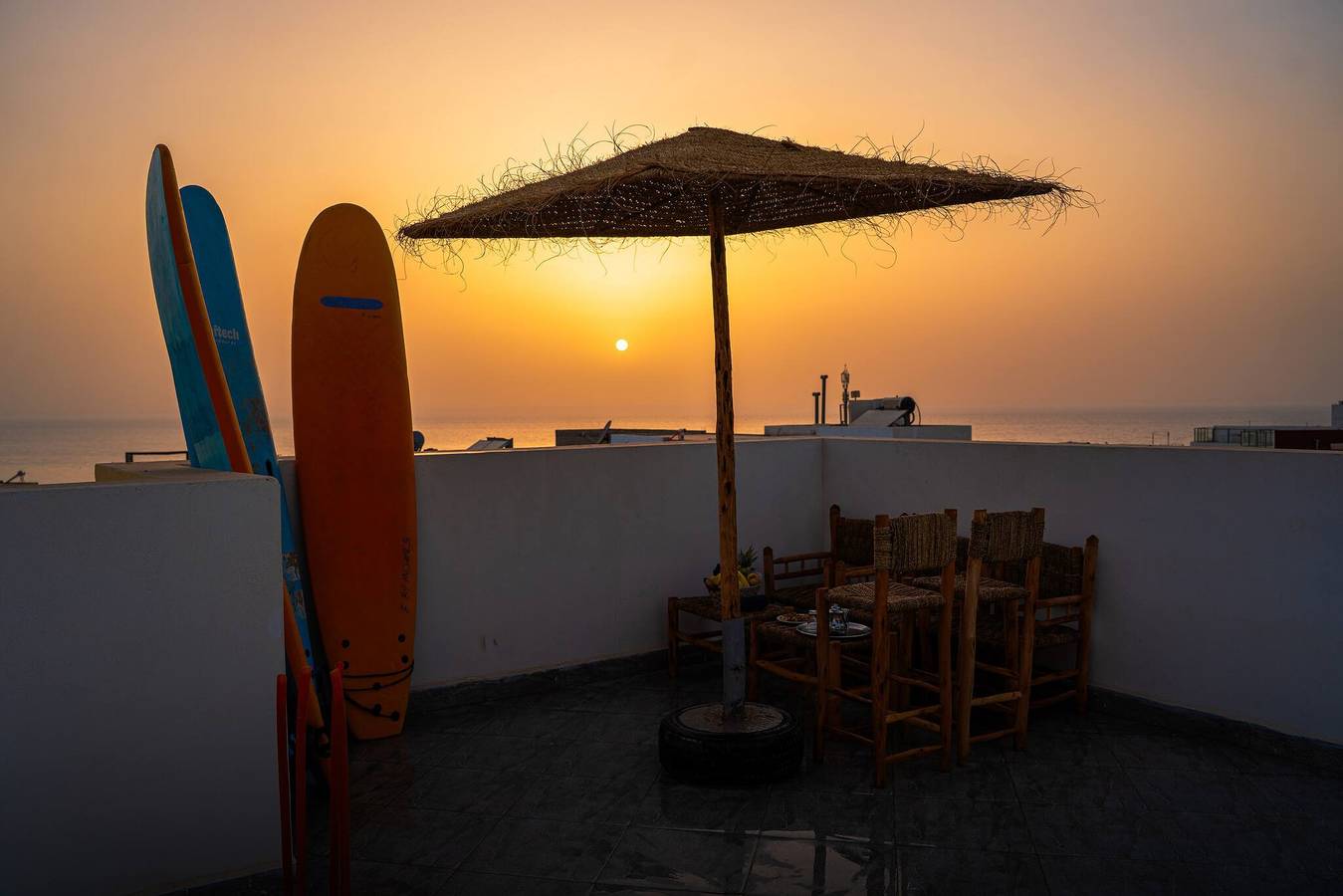 Ganze Wohnung, Surf & Chill Apartment mit Meerblick in Imsouane in Aftas Imsouane, Region Souss-Massa-Drâa