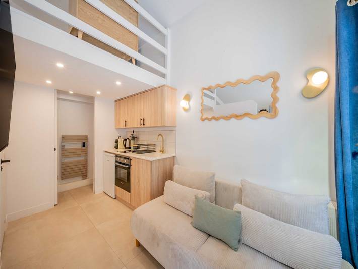 Vakantiewoning voor 3 personen, met zwembad in Saint-Tropez
