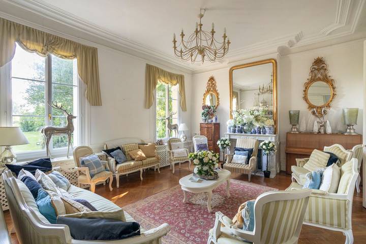 Château pour 33 personnes, avec terrasse ainsi que jacuzzi et jardin, animaux acceptés en Normandie - 3