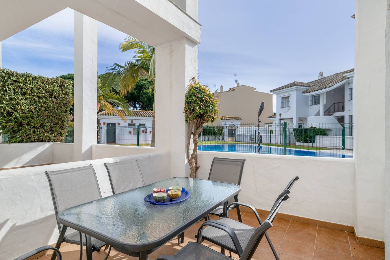 Apartamento entero, "Apartamento Sancti Petri" con piscina, terraza y Wi-Fi in Sancti Petri, Chiclana de la Frontera