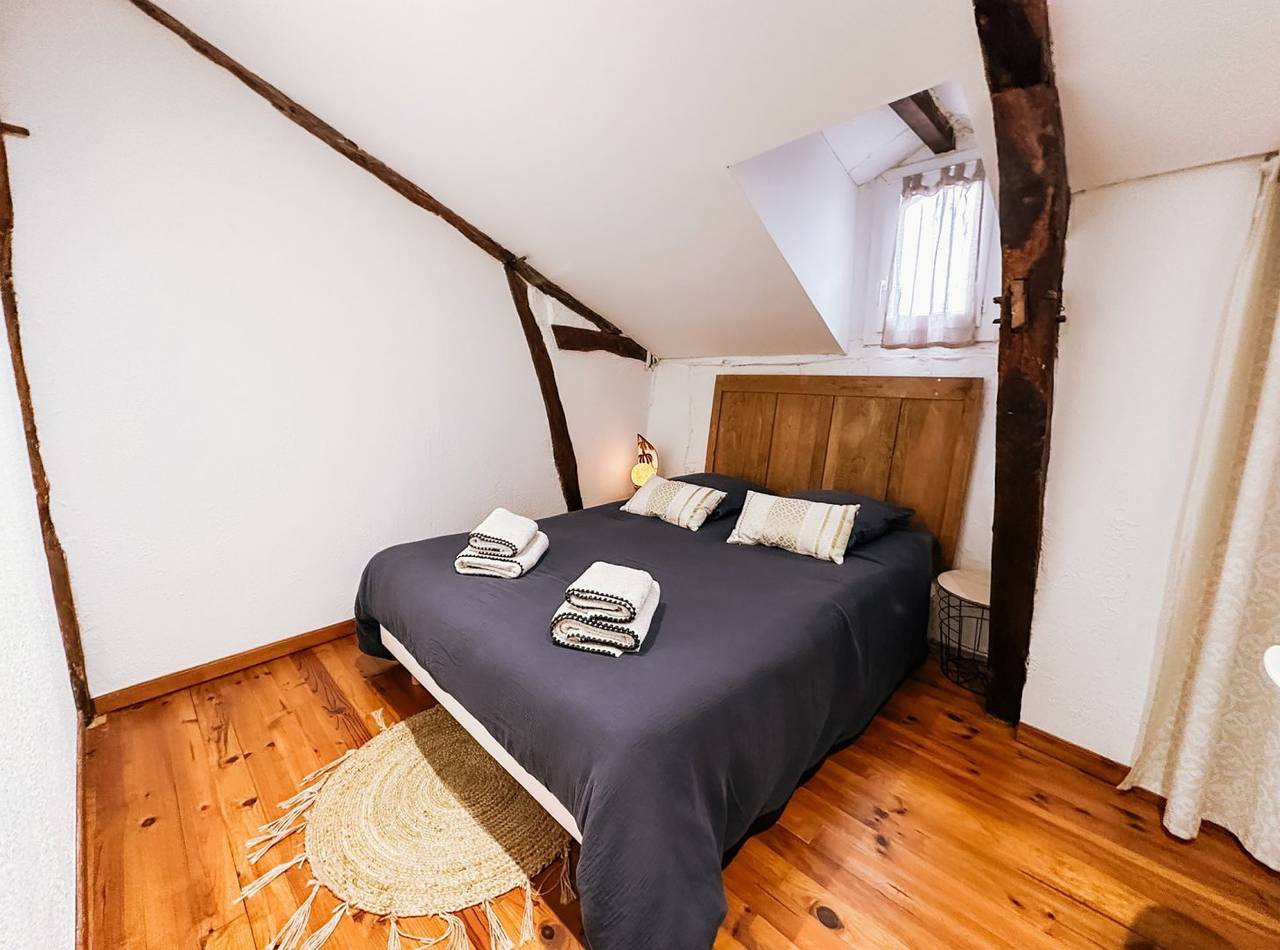 Lou Petitot - Gîte à la ferme vue sur lac et chevaux in Sarragachies, Gers