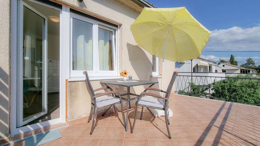 Ferienwohnung für 2 Personen, mit Balkon und Garten, kinderfreundlich in Umag und Umgebung - 2