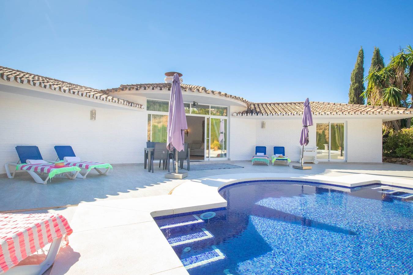 Villa pour 7 Personnes dans Rancho Domingo, Benalmádena
