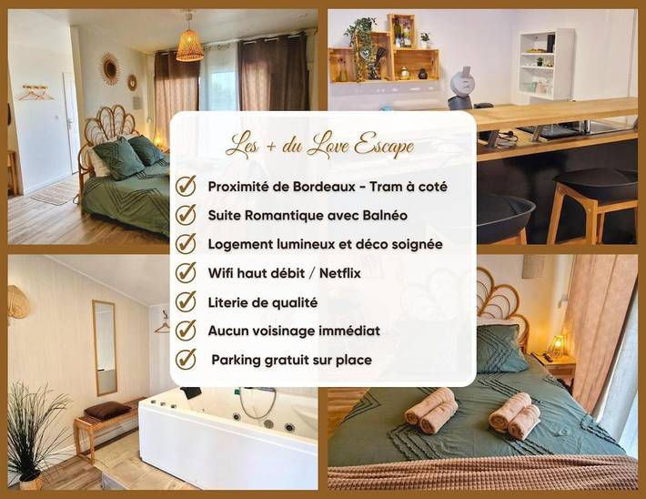 Gîte pour 2 personnes, avec jacuzzi à Eysines - 2