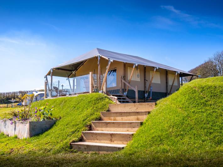 Semira Tent Lodge in Halwell and Moreleigh, Devon