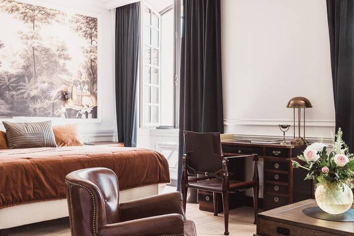 Chambre d’hôte pour 2 personnes, avec piscine ainsi que jardin et vue, adapté aux familles à Saint-Estèphe - 3