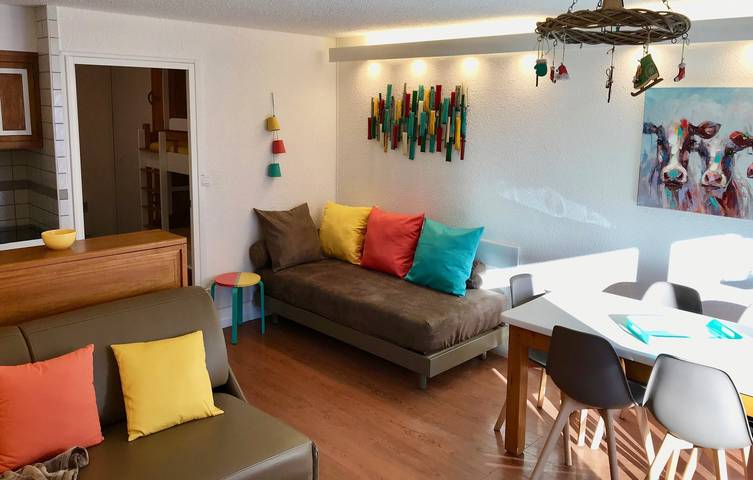 Gîte pour 4 personnes, avec balcon/terrasse à Valloire