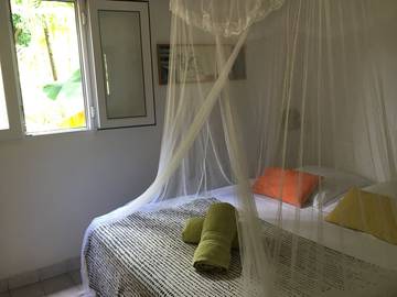 Gîte pour 4 personnes, avec jardin à Deshaies