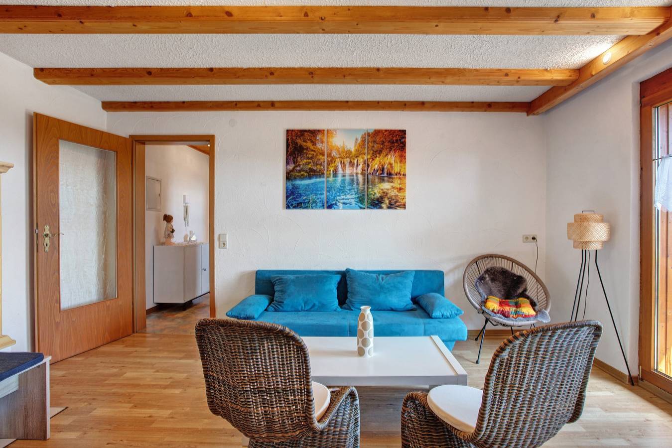 Ganze Wohnung, Ferienwohnung 'Perla' mit Bergblick, privater Terrasse und Wi-Fi in Ühlingen-Birkendorf, Südschwarzwald