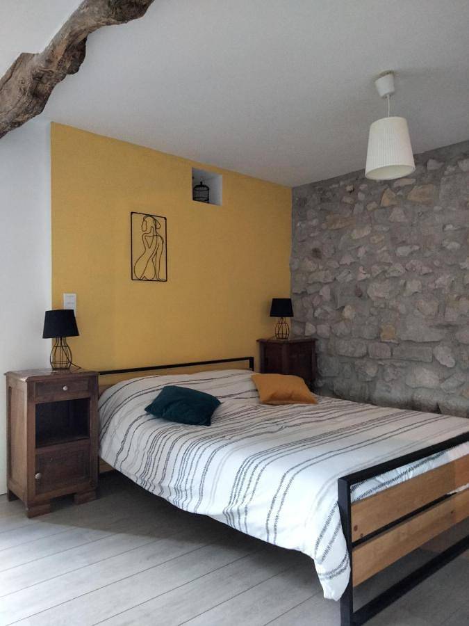 Double Room with Terrace in Chomérac, Privas (arrondissement)