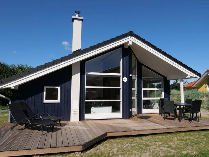 Ferienhaus für 6 Personen, mit Terrasse und Sauna, kinderfreundlich