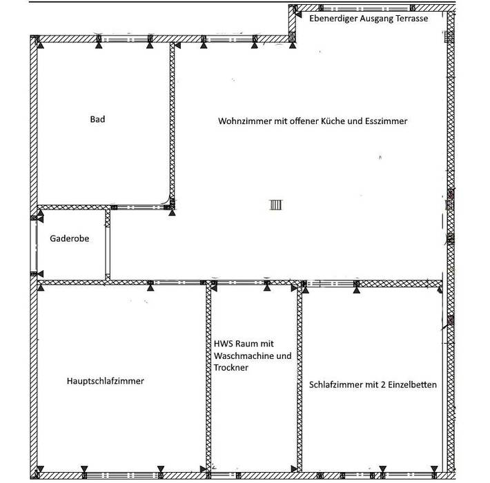 Ferienwohnung für 6 Personen, mit Terrasse in Bad König - 4