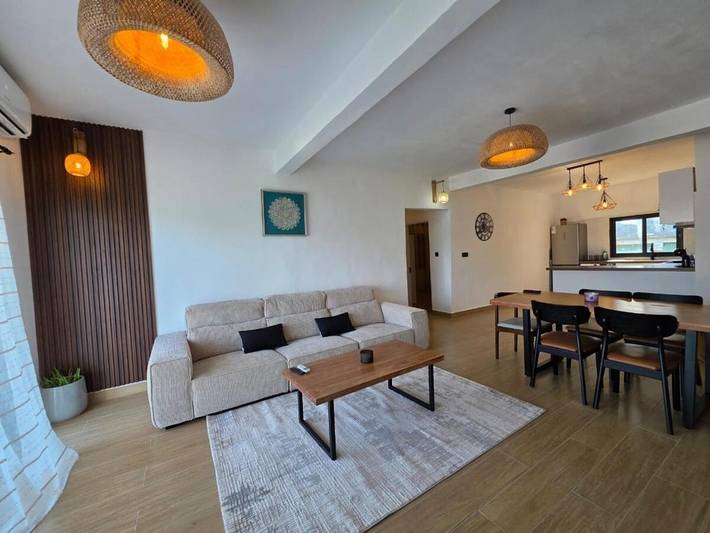 Appartement de vacances pour 4 personnes, avec terrasse et vue, animaux acceptés