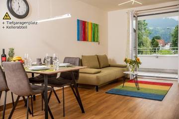 Ferienwohnung für 5 Personen, mit Balkon in Dornbirn